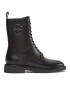 Tory Burch Polokozačky Double T Combat Boot 154336 Černá - Pepit.cz