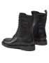 Tory Burch Polokozačky Double T Combat Boot 154336 Černá - Pepit.cz