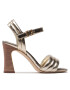 Tory Burch Sandály Puffed Up Sandal 100mm 137054 Zlatá - Pepit.cz