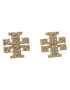 Tory Burch Set náušnice a náhrdelník Kira Pave Pendant And Stud Earring Set 145510 Zlatá - Pepit.cz