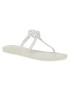 Tory Burch Žabky Mini Miller Flat Thong 65039 Bílá - Pepit.cz