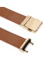 Trussardi Dámský pásek Belt H25 Cm Metal 75L00166 Hnědá - Pepit.cz