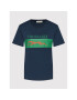 Trussardi T-Shirt Logo 56T00482 Tmavomodrá Regular Fit - Pepit.cz