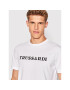 Trussardi T-Shirt Logo Print 52T00629 Bílá Regular Fit - Pepit.cz