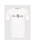 Trussardi T-Shirt Logo Print 52T00631 Bílá Regular Fit - Pepit.cz