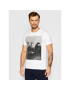 Trussardi T-Shirt Print 52T00532 Bílá Regular Fit - Pepit.cz