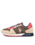 U.S. Polo Assn. Sneakersy NOBIL011M/CNH1 Khaki - Pepit.cz