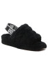 Ugg Bačkory W Fluff Yeah Fuzz Sugar 1130835 Černá - Pepit.cz