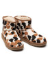 Ugg Boty W Classic Mini Cow Print 1123353 Hnědá - Pepit.cz