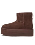 Ugg Boty W Classic Mini Platform 1134991 Hnědá - Pepit.cz