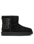 Ugg Boty W Classic Mini Side Logo 1144057 Černá - Pepit.cz