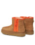 Ugg Boty W Classic Mini Zipper Tape Logo 1144034 Hnědá - Pepit.cz