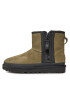 Ugg Boty W Classic Mini Zipper Tape Logo 1144034 Zelená - Pepit.cz