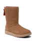 Ugg Boty W Classic Short Logo Zip 1122672 Hnědá - Pepit.cz