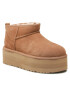 Ugg Boty W Classic Ultra Mini Platform 1135092 Hnědá - Pepit.cz