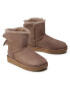 Ugg Boty W Mini Bailey Bow II 1016501 Hnědá - Pepit.cz