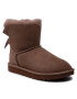 Ugg Boty W Mini Bailey Bow II 1016501 Hnědá - Pepit.cz