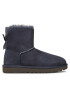 Ugg Boty W Mini Bailey Bow II 1016501 Tmavomodrá - Pepit.cz