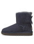 Ugg Boty W Mini Bailey Bow II 1016501 Tmavomodrá - Pepit.cz