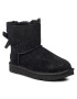 Ugg Boty W Mini Bailey Bow Metallic Spots 1134135 Černá - Pepit.cz