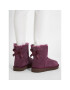 Ugg Boty W Mini Bailey Bow Metallic Spots 1134135 Fialová - Pepit.cz