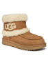 Ugg Boty W Ultra Mini Fluff 1145410 Hnědá - Pepit.cz