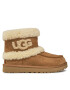 Ugg Boty W Ultra Mini Fluff 1145410 Hnědá - Pepit.cz