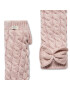 Ugg Dámské klasické ponožky W Laila Bow Fleece Lined Sock OS 1113637 Růžová - Pepit.cz