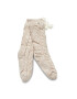 Ugg Dámské klasické ponožky W Pom Pom Fleece Lined Crew Sock r.OS 1014837 Béžová - Pepit.cz