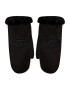 Ugg Dámské rukavice Sheepskin Embroider Mitten 20932 Černá - Pepit.cz