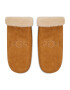 Ugg Dámské rukavice Sheepskin Embroider Mitten 20932 Hnědá - Pepit.cz