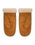 Ugg Dámské rukavice Sheepskin Embroider Mitten 20932 Hnědá - Pepit.cz