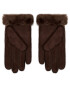 Ugg Dámské rukavice W Sheepskin Embroider Glove 20931 Bordó - Pepit.cz