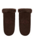 Ugg Dámské rukavice W Sheepskin Embroider Mitten 20932 Hnědá - Pepit.cz