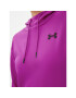 Under Armour Mikina Armour Fleece Hoodie 1373055 Růžová Loose Fit - Pepit.cz