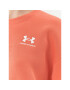 Under Armour Mikina Essential Flc Os Crew 1379475 Červená Loose Fit - Pepit.cz