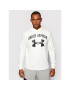 Under Armour Mikina Rival Terry Big Logo 1361559 Bílá Loose Fit - Pepit.cz