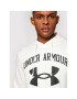 Under Armour Mikina Rival Terry Big Logo 1361559 Bílá Loose Fit - Pepit.cz