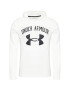 Under Armour Mikina Rival Terry Big Logo 1361559 Bílá Loose Fit - Pepit.cz