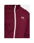 Under Armour Mikina Sportstyle Tricot Jacket 1329293 Bordó Loose Fit - Pepit.cz