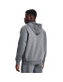 Under Armour Mikina UA Essential Fleece FZ Hood 1373881 Šedá Regular Fit - Pepit.cz