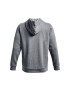 Under Armour Mikina UA Essential Fleece FZ Hood 1373881 Šedá Regular Fit - Pepit.cz