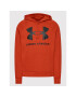 Under Armour Mikina Ua Rival 1357093 Červená Relaxed Fit - Pepit.cz