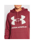 Under Armour Mikina Ua Rival Fleece 1357093 Červená Relaxed Fit - Pepit.cz