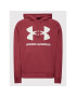 Under Armour Mikina Ua Rival Fleece 1357093 Červená Relaxed Fit - Pepit.cz