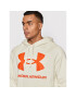 Under Armour Mikina Ua Rival Fleece Big Logo 1357093 Béžová Loose Fit - Pepit.cz