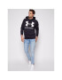 Under Armour Mikina Ua Rival Fleece Big Logo 1357093 Černá Loose Fit - Pepit.cz