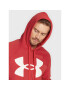 Under Armour Mikina Ua Rival Fleece Big Logo 1357093 Červená Loose Fit - Pepit.cz