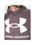 Under Armour Mikina Ua Rival Fleece Big Logo 1357093 Hnědá Loose Fit - Pepit.cz