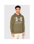 Under Armour Mikina Ua Rival Fleece Big Logo 1357093 Zelená Loose Fit - Pepit.cz